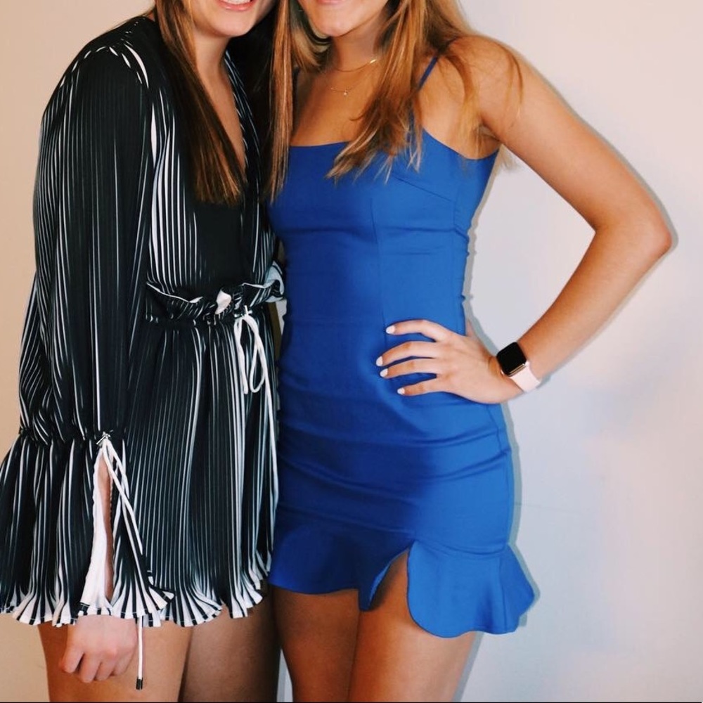 By The Way blue dress. Size XS.